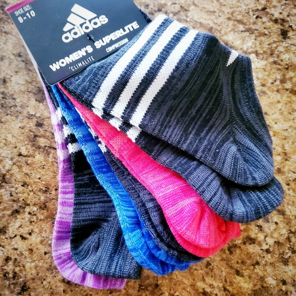adidas Accessories - Adidas 6 pack Socks NWT